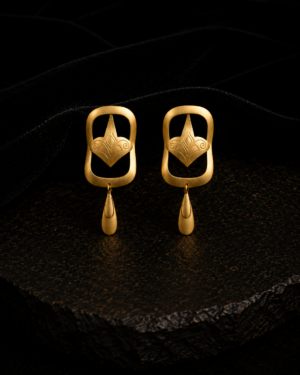 Big Lamp Stud Earring